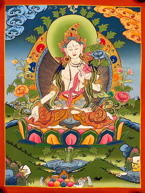 White Tara Thangka