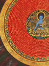 Om Mantra Mandala Thangka