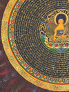Om Mantra Mandala Thangka