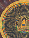 Om Mantra Mandala Thangka