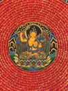 Om Mantra Mandala Thangka
