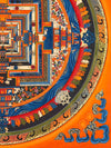 Kalachakra Mandala Tibetan Thangka Painting