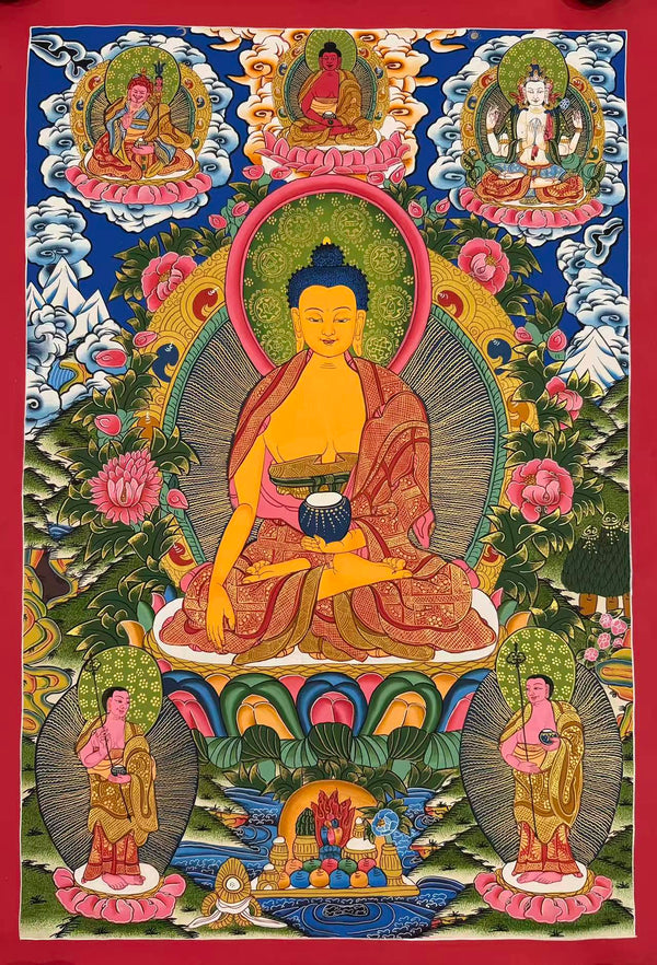 Shakyamuni Buddha Thangka