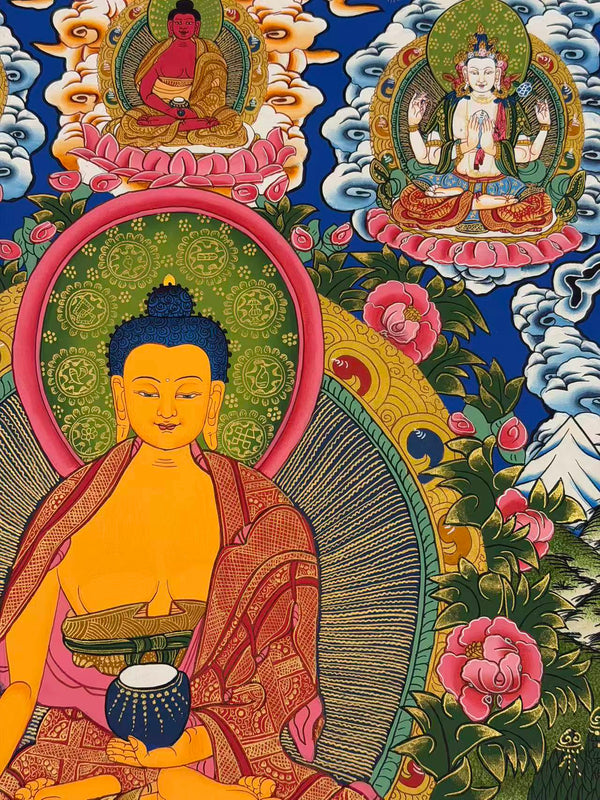 Shakyamuni Buddha Thangka