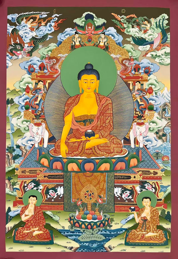 Shakyamuni Buddha Thangka