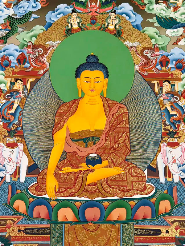Shakyamuni Buddha Thangka