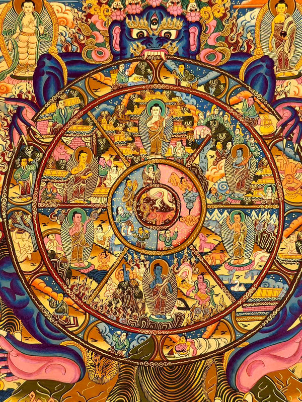 Wheel Of Life Masterpiece Thangka