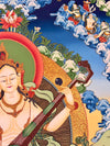 Goddess Saraswati Thangka