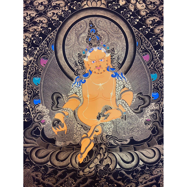 Jambhala Tibetan Thangka