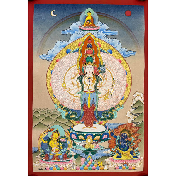 Avalokiteshvara Thangka Painting