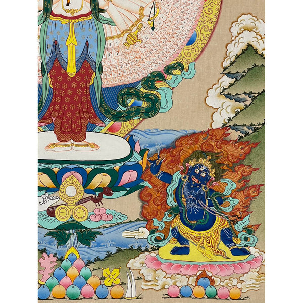 Avalokiteshvara Thangka Painting