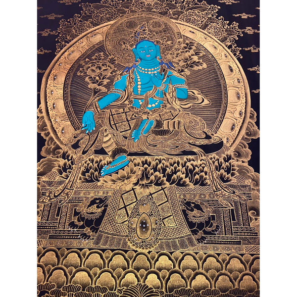 Green Tara Tibetan Thangka Painting