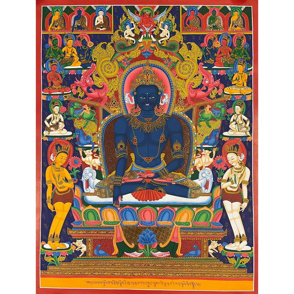 Akshobhya Buddha Thangka