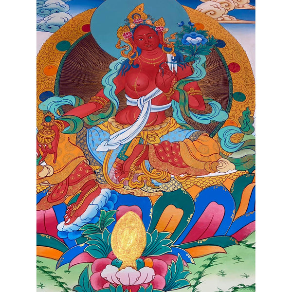 Red Tara Thangka