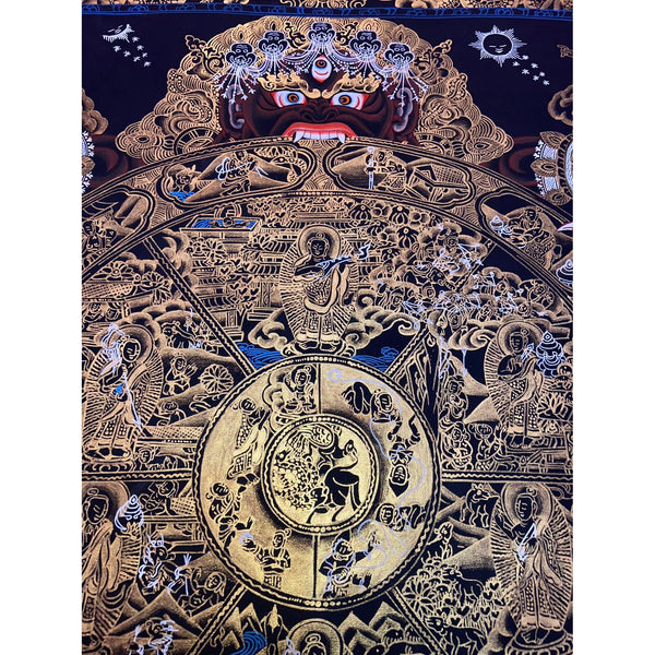 Wheel Of Life Masterpiece Thangka