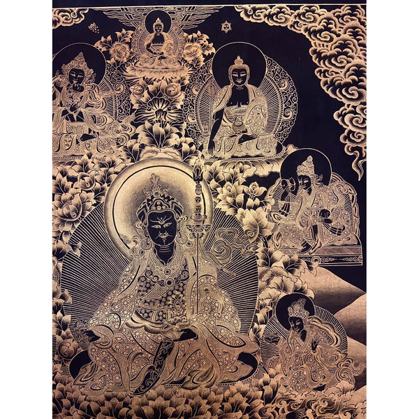 Guru Rinpoche Eight Manifestation of Padmasambhava Thangka