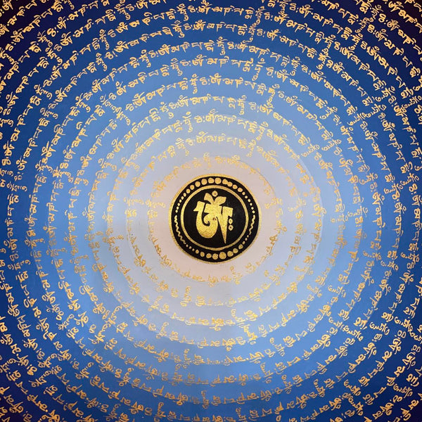 Om Mantra Mandala Thangka