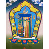 Kalachakra Alphabet Tibetan Thangka Painting