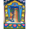 Kalachakra Alphabet Tibetan Thangka Painting