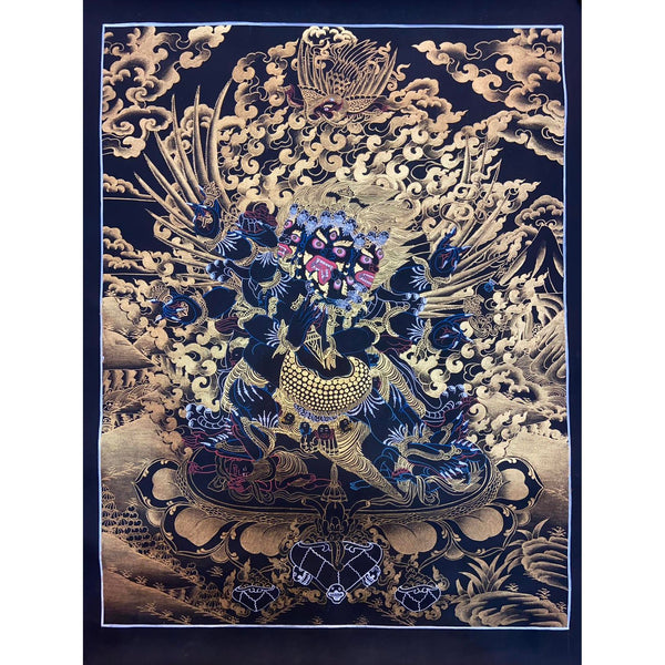 Vajrakilaya Masterpiece Thangka