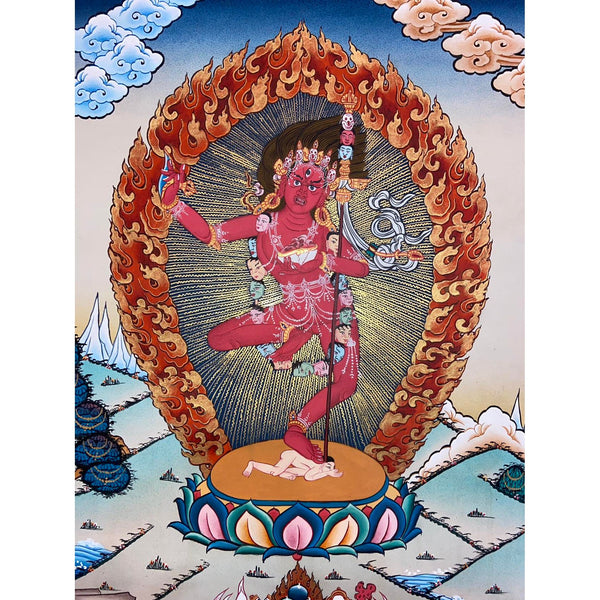 Vajravarahi / Dorje Phagmo Thangka Painting