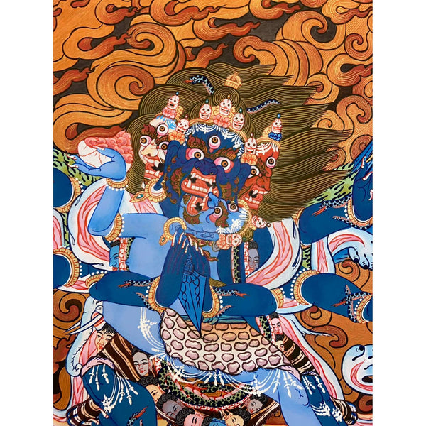 Vajrakilaya Masterpiece Thangka