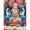 Chenrezig Thangka Painting