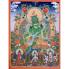 Green Tara Thangka