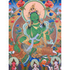 Green Tara Thangka