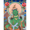 Green Tara Thangka