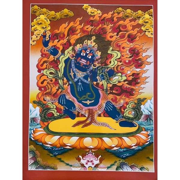 Vajrapani Masterpiece Thangka