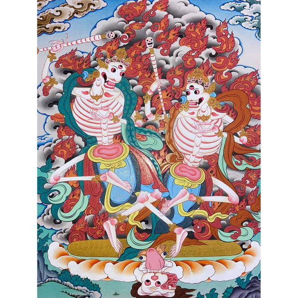 Citipati Thangka