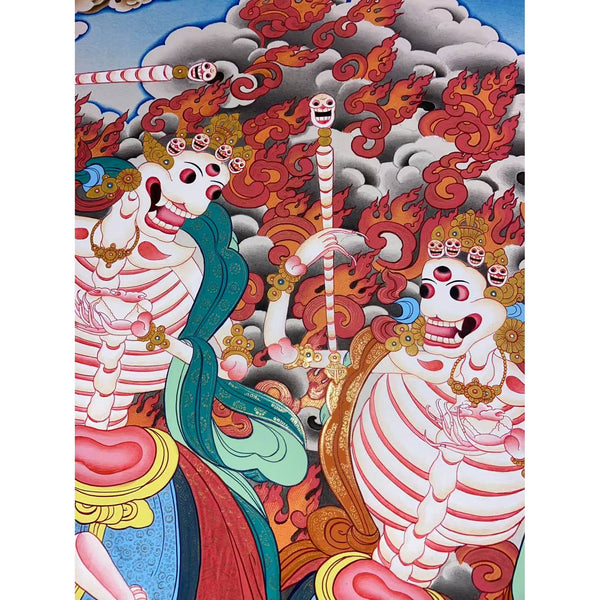Citipati Thangka