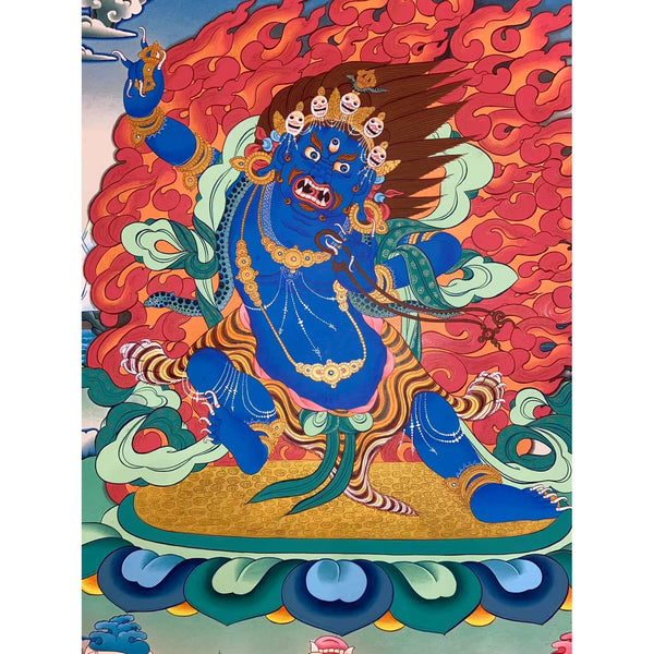 Vajrapani Masterpiece Thangka