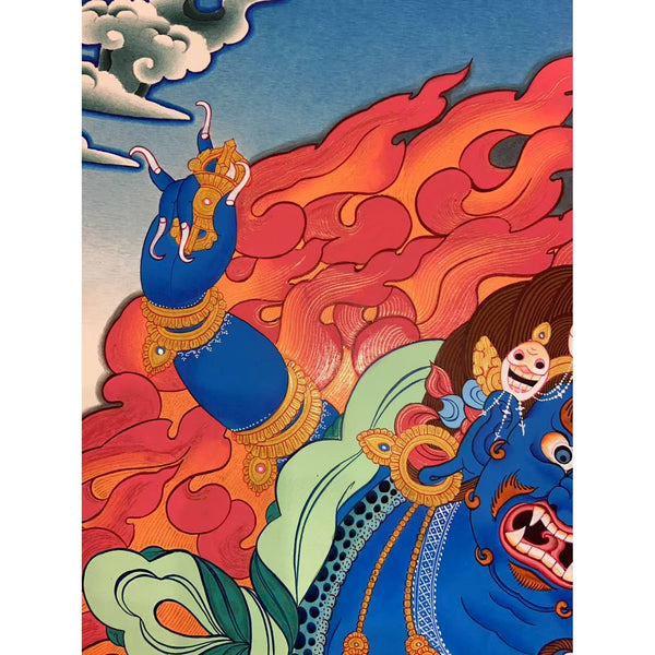 Vajrapani Masterpiece Thangka