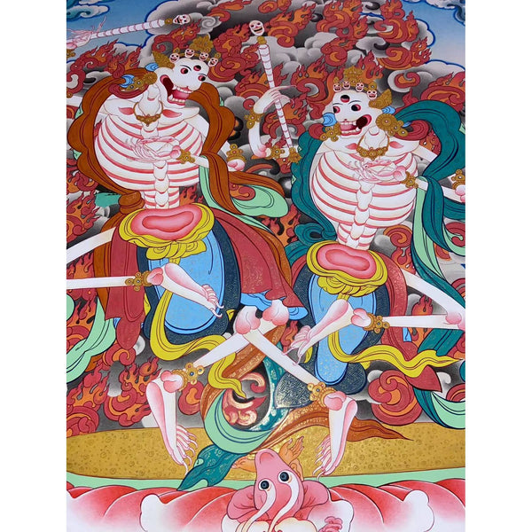 Citipati Thangka