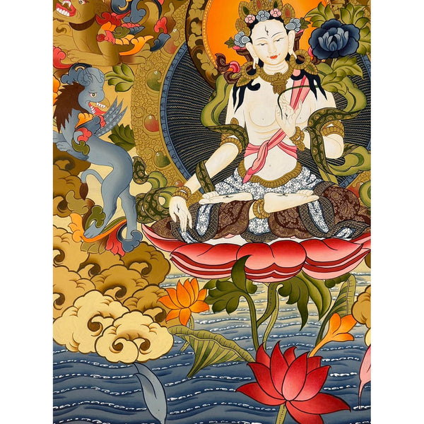 White Tara Thangka