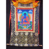 Medicine Buddha Thangka - Silk Framed