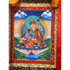 Guru Rinpoche Padmasambhava Thangka - Silk Framed