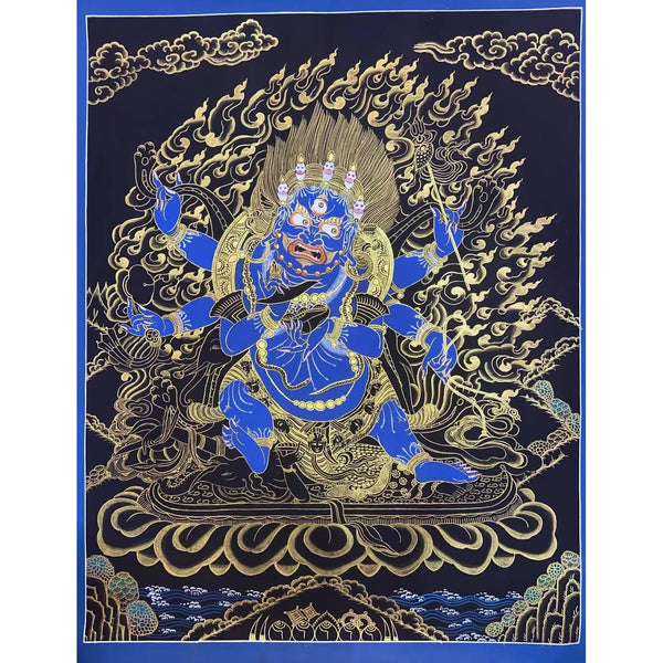 Six Arm Mahakala Thangka