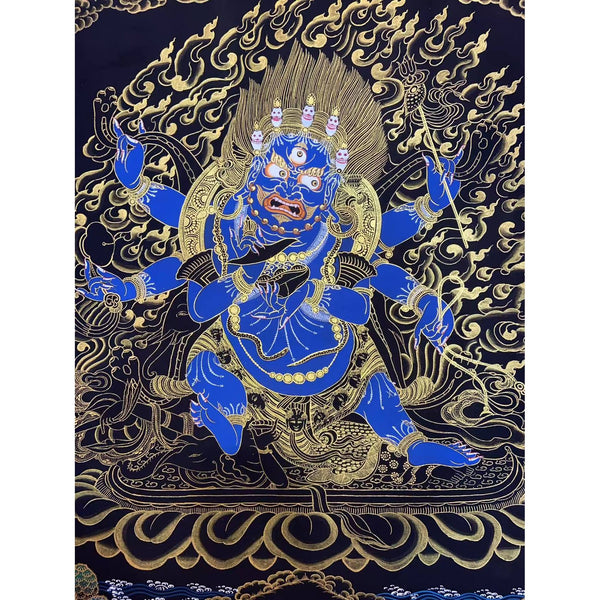 Six Arm Mahakala Thangka