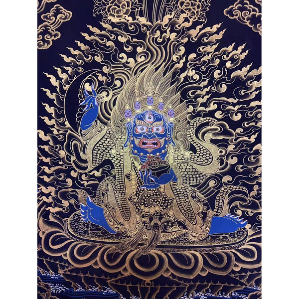 Kagyu Mahakala Bernagchen Thangka