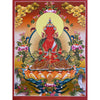 Amitayus Buddha Tibetan Thangka Painting