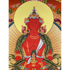 Amitayus Buddha Tibetan Thangka Painting