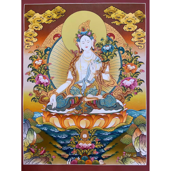 White Tara Thangka