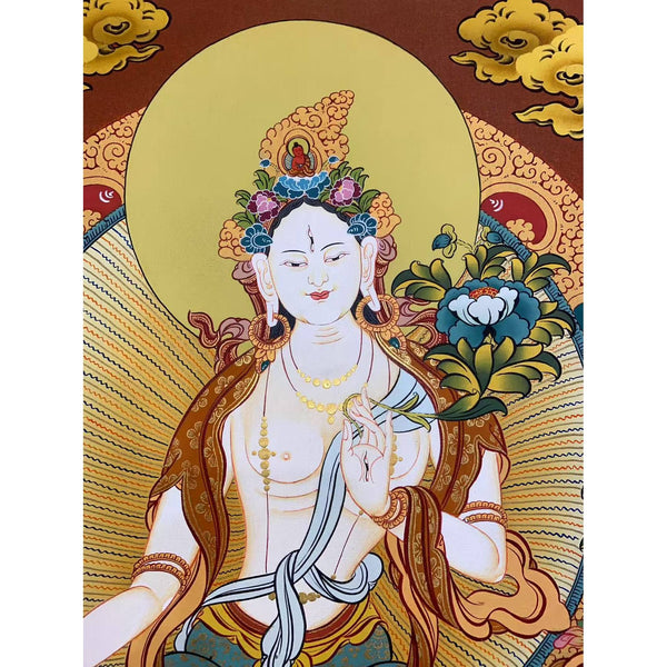 White Tara Thangka