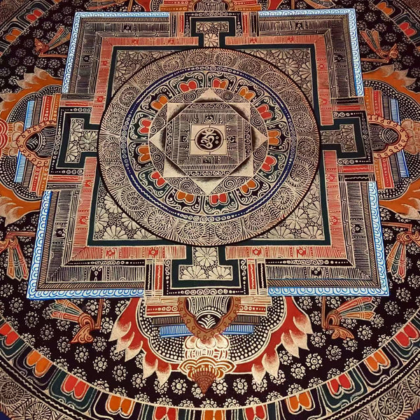 Kalachakra Mandala Tibetan Thangka Painting