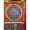 Kalachakra Mandala Tibetan Thangka Painting - Silk Framed