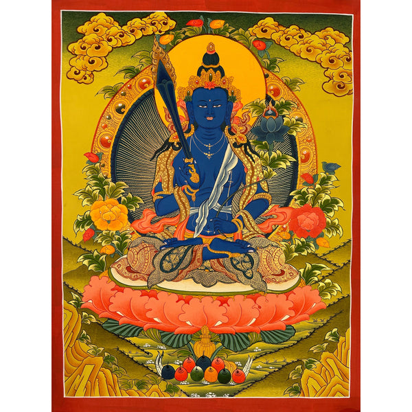 Akasagarbha Buddha Thangka