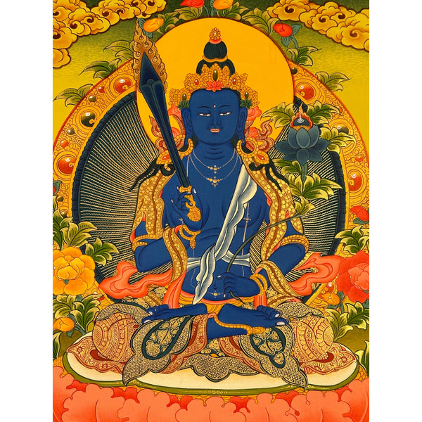 Akasagarbha Buddha Thangka